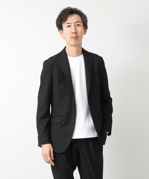 NOLLEY’S（ノーリーズ）の「【ビジカジ/セットアップ対応】ACTIVE SETTER ウォッシャブル ストレッチジャケット 25AW（テーラードジャケット・メンズ・グレイッシュブルー/ブラック/ネイビー/グレー・M/L/XL/S）」の22枚目の写真