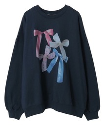 Candy Stripper | RIBBON PRINT スウェット(スウェット)