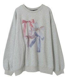 RIBBON PRINT スウェット