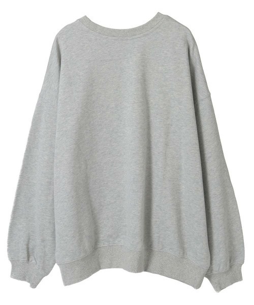 Candy Stripper（キャンディストリッパー）の「RIBBON PRINT スウェット（スウェット・レディース・ネイビー/オフホワイト/ヘザーグレー/ピンク・FREE）」の5枚目の写真