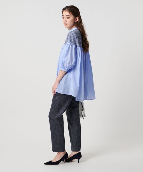 セール】エンブロイダリー チュニック ‐ウォッシャブル‐（シャツ