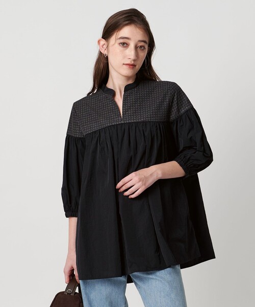 エンブロイダリー チュニック ウォッシャブル　ユナイテッドアローズ UNITED ARROWS（ユナイテッドアローズ）の「エンブロイダリー