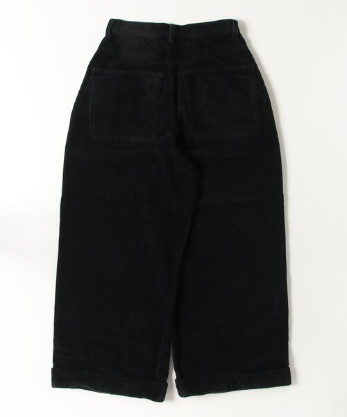 コーデュロイダブルニーバギーパンツ/セットアップ着用可能（デニム