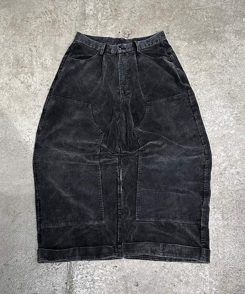 MandO(Auntie Rosa)(エムオー)の「コーデュロイダブルニーバギーパンツ/セットアップ着用可能(デニムパンツ・メンズ・ダークブラック/ブラック・SMALL/MEDIUM/LARGE)」の22枚目の写真