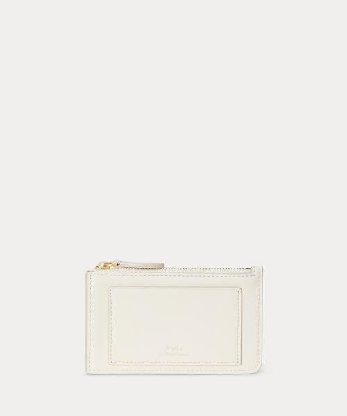 Polo ベア レザー ジップ カード ケース（カードケース）｜POLO RALPH