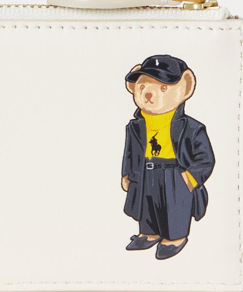 Polo ベア レザー ジップ カード ケース（カードケース）｜POLO RALPH