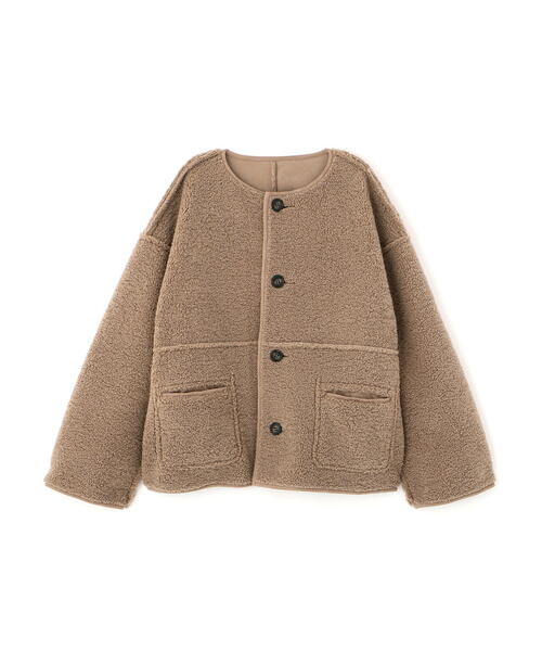 ◇リバーシブルフェイクスエードコート（その他アウター）｜NATURAL