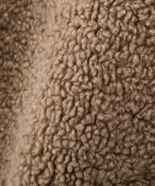 ◇リバーシブルフェイクスエードコート（その他アウター）｜NATURAL