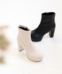 byあしながおじさん | 厚底ヒールストレッチブーツ 8890897(ブーツ)