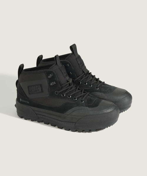 VANS（バンズ）の「ハーフキャブ GORE-TEX / MTE Half Cab GORE-TEX BLACK/BL / VN000CVMBKA1（スニーカー・メンズ・ブラック×ブラック・4/4.5/5/5.5/6/6.5/7/7.5/8/8.5/9/9.5/10/11/12）」の7枚目の写真
