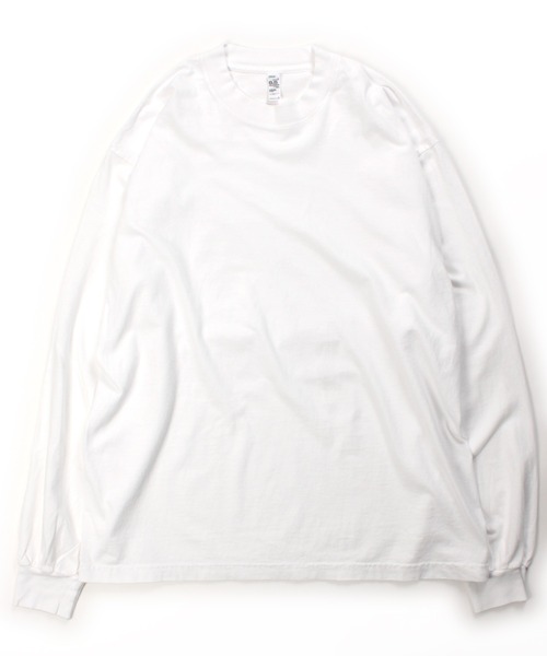 LOS ANGELES APPAREL（ロサンゼルスアパレル）の「Los Angeles Apparel 6.5OZ ロングスリーブ ガーメントダイ TEE（Tシャツ/カットソー・メンズ・ホワイト/レッド/ストーン/ネイビー/イエロー/ブラック・X-LARGE/MEDIUM/LARGE）」の2枚目の写真