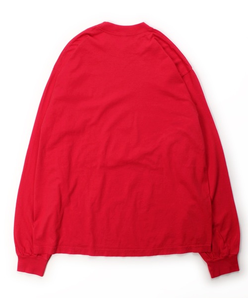 LOS ANGELES APPAREL（ロサンゼルスアパレル）の「Los Angeles Apparel 6.5OZ ロングスリーブ ガーメントダイ TEE（Tシャツ/カットソー・メンズ・ホワイト/レッド/ストーン/ネイビー/イエロー/ブラック・X-LARGE/MEDIUM/LARGE）」の7枚目の写真