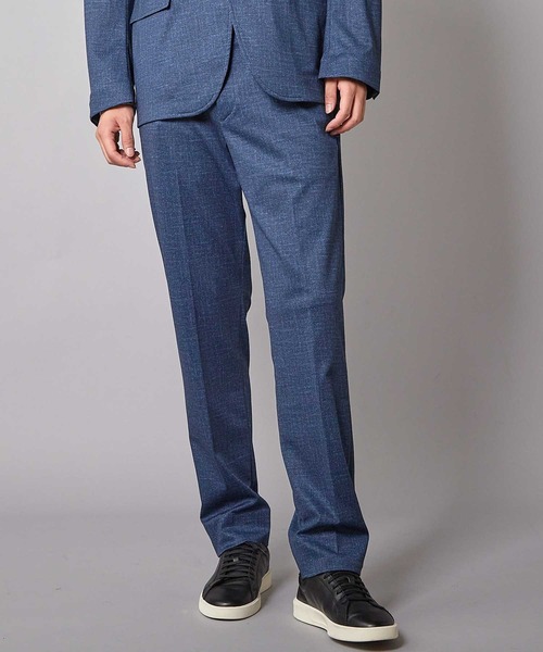 UNION STATION（ユニオンステーション）の「プリントジャージースラックス（その他パンツ・メンズ・ネイビー/チャコールグレー・S/M/L/LL）」の2枚目の写真