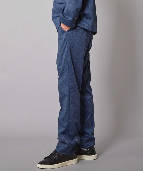 UNION STATION（ユニオンステーション）の「プリントジャージースラックス（その他パンツ・メンズ・ネイビー/チャコールグレー・S/M/L/LL）」の9枚目の写真