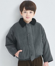 pairmanon | 【洗える】【軽い】【あたたかい】ユニセックス 襟コーデュロイ ハンティングジャケット(ミリタリージャケット)