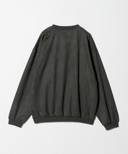 CITEN（シテン）の「＜CITEN＞ブラッシュドフリースプルオーバー（Tシャツ/カットソー・メンズ・ダークグレー/ナチュラル・L/S/M）」の11枚目の写真