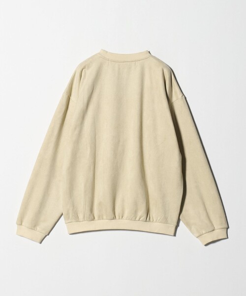 CITEN（シテン）の「＜CITEN＞ブラッシュドフリースプルオーバー（Tシャツ/カットソー・メンズ・ダークグレー/ナチュラル・L/S/M）」の18枚目の写真