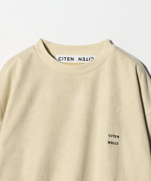 CITEN（シテン）の「＜CITEN＞ブラッシュドフリースプルオーバー（Tシャツ/カットソー・メンズ・ダークグレー/ナチュラル・L/S/M）」の19枚目の写真