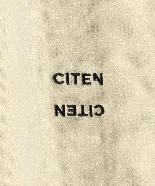 CITEN（シテン）の「＜CITEN＞ブラッシュドフリースプルオーバー（Tシャツ/カットソー・メンズ・ダークグレー/ナチュラル・L/S/M）」の20枚目の写真