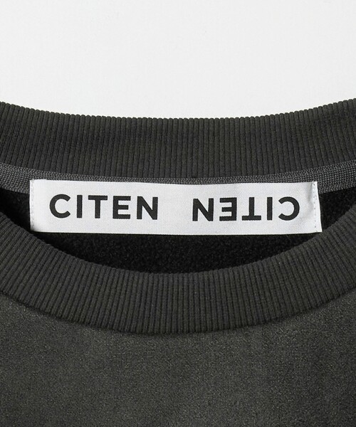 CITEN（シテン）の「＜CITEN＞ブラッシュドフリースプルオーバー（Tシャツ/カットソー・メンズ・ダークグレー/ナチュラル・L/S/M）」の22枚目の写真