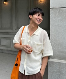 skoool（スクール）の「半袖ニット（ニット/セーター）」