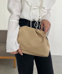 CAPRICIEUX LE'MAGE | 【新色/ライトベージュ】クラウディギャザーバッグ(ショルダーバッグ)