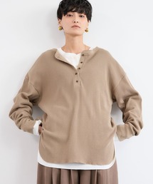 BARNYARDSTORM | BARNYARDSTORM / ワッフル2WAYプルオーバー / マシンウォッシャブル(Tシャツ/カットソー)