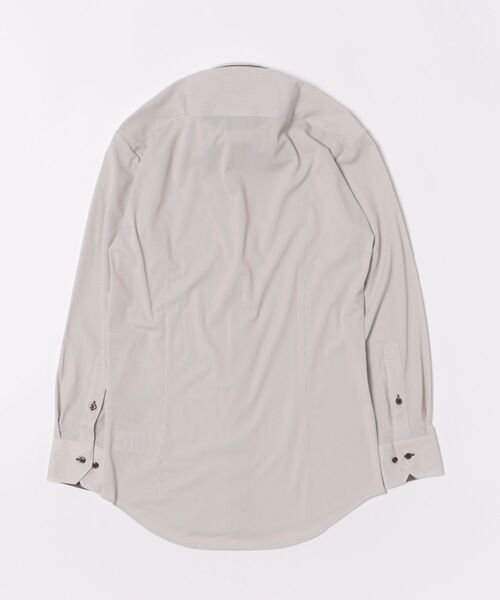 TOKYO SHIRTS(トウキョウシャツ)の「形態安定ノンアイロン ボタンダウン 長袖ストレッチビジネスワイシャツ(ビジネスシャツ・メンズ・ブラウン・首回り39cm-裄丈80cm/首回り39cm-裄丈84cm/首回り41cm-裄丈82cm/首回り41cm-裄丈86cm/首回り42cm-裄丈82cm/首回り42cm-裄丈86cm/首回り43cm-裄丈82cm/首回り43cm-裄丈86cm/首回り37cm-裄丈80cm)」の7枚目の写真