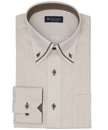 TOKYO SHIRTS(トウキョウシャツ)の形態安定ノンアイロン ボタンダウン 長袖ストレッチビジネスワイシャツ(ビジネスシャツ)