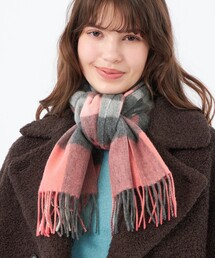 MACKINTOSH PHILOSOPHY | ウォッシャブルカシミヤチェックマフラー(マフラー)