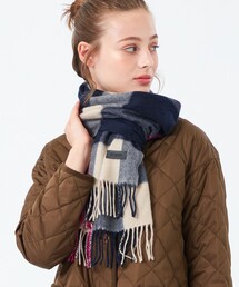 MACKINTOSH PHILOSOPHY | ウォッシャブルカシミヤチェックマフラー(マフラー)