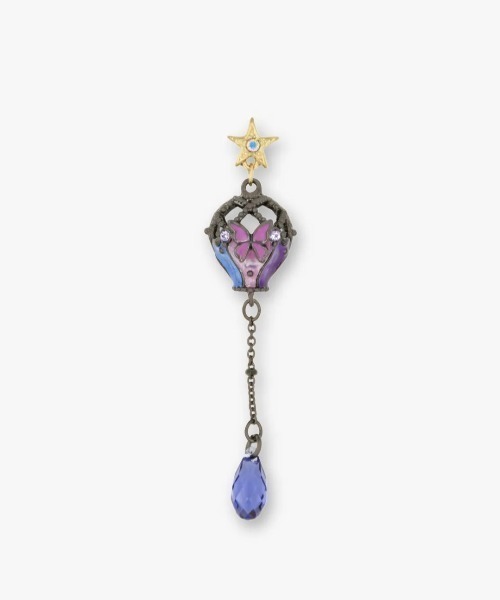 ANNA SUI(アナスイ)の「気球モチーフ イヤリング(イヤリング・レディース・パープル・ONE SIZE)」の4枚目の写真