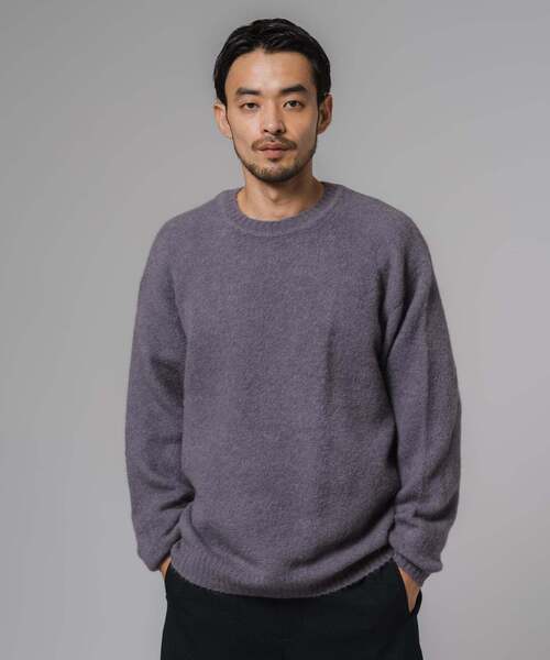 セール】スリアルパカミックス クルーネックニット（ニット/セーター