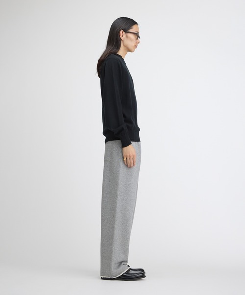 FRONT 11201(フロントワンワントゥーオーワン)の「REDE W-G Merino Crew Sweater(ニット/セーター・メンズ・ネイビー/ホワイト/ブラック/グレー・S/M/L/XL)」の10枚目の写真