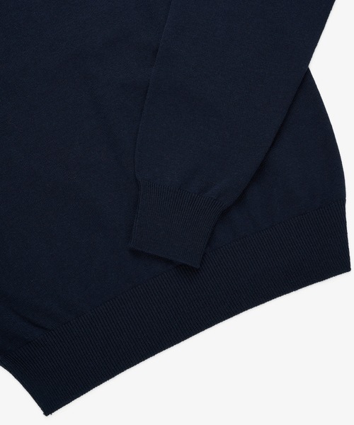 FRONT 11201(フロントワンワントゥーオーワン)の「REDE W-G Merino Crew Sweater(ニット/セーター・メンズ・ネイビー/ホワイト/ブラック/グレー・S/M/L/XL)」の21枚目の写真