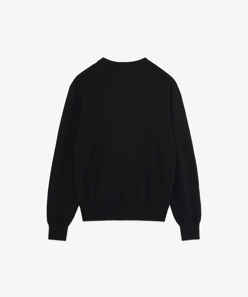 FRONT 11201(フロントワンワントゥーオーワン)の「REDE W-G Merino Crew Sweater(ニット/セーター・メンズ・ネイビー/ホワイト/ブラック/グレー・S/M/L/XL)」の17枚目の写真