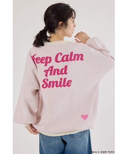 RODEO CROWNS WIDE BOWL（ロデオクラウンズワイドボウル）の「(Care Bears) カラーニットトップス（ニット/セーター・レディース・オフホワイト/ダークグリーン/イエロー/パープル/ネイビー・FREE）」の8枚目の写真