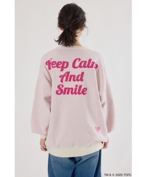 RODEO CROWNS WIDE BOWL（ロデオクラウンズワイドボウル）の「(Care Bears) カラーニットトップス（ニット/セーター・レディース・オフホワイト/ダークグリーン/イエロー/パープル/ネイビー・FREE）」の13枚目の写真