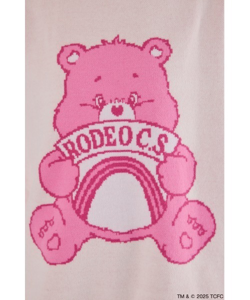 RODEO CROWNS WIDE BOWL（ロデオクラウンズワイドボウル）の「(Care Bears) カラーニットトップス（ニット/セーター・レディース・オフホワイト/ダークグリーン/イエロー/パープル/ネイビー・FREE）」の16枚目の写真