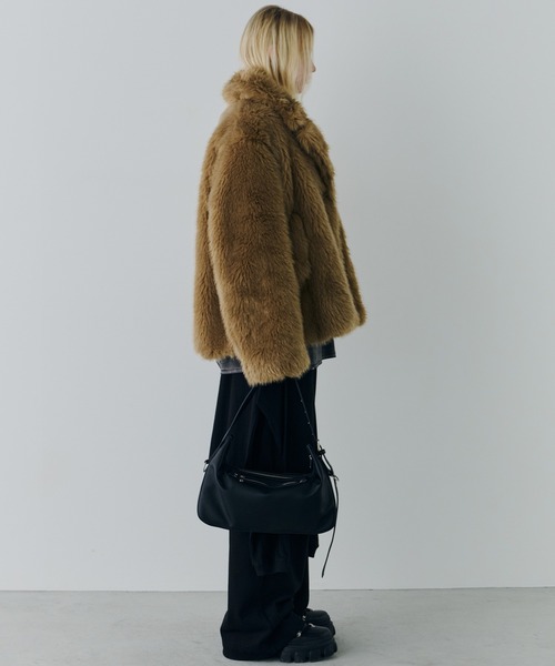AIVER ショートフェイクファーコート（その他アウター）｜AIVER