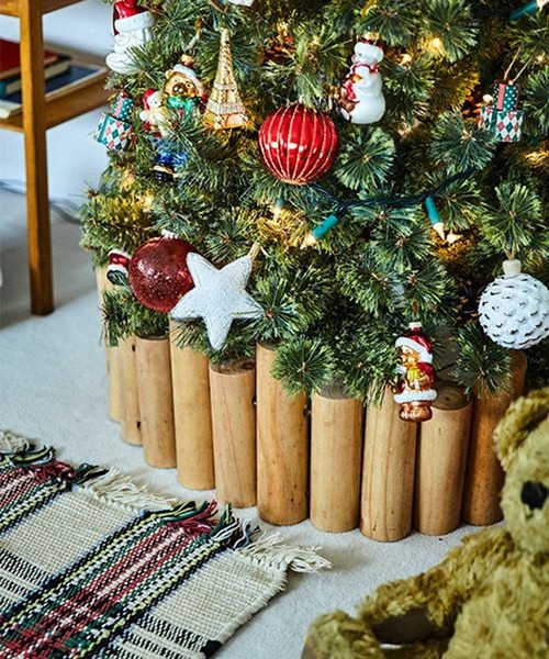 セール】丸太脚隠し [CHRISTMAS 2025]（インテリア雑貨）｜studio CLIP