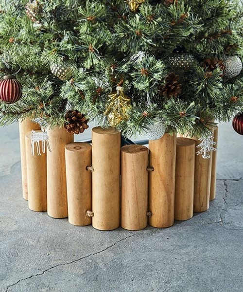 セール】丸太脚隠し [CHRISTMAS 2025]（インテリア雑貨）｜studio CLIP