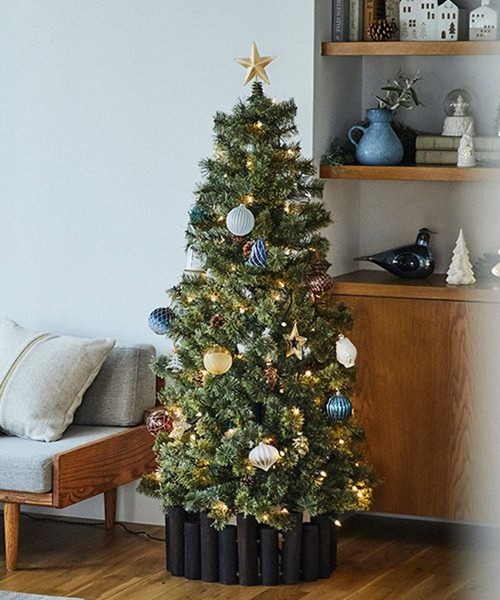 クリスマスツリー 180cm 丸太脚隠し スタジオクリップ セール】丸太脚隠し [CHRISTMAS 2025]（インテリア雑貨）｜studio CLIP