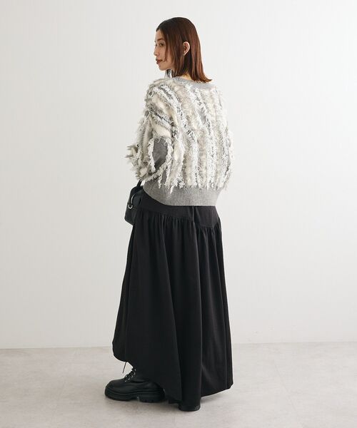 ELENCARE DUE（エレンカーレデュエ）の「・ELENCARE DUE 袖付デザインスカート（スカート・レディース・ブラック/ベージュ/ブラウン・FREE）」の10枚目の写真