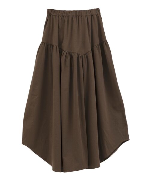 ELENCARE DUE（エレンカーレデュエ）の「・ELENCARE DUE 袖付デザインスカート（スカート・レディース・ブラック/ベージュ/ブラウン・FREE）」の16枚目の写真
