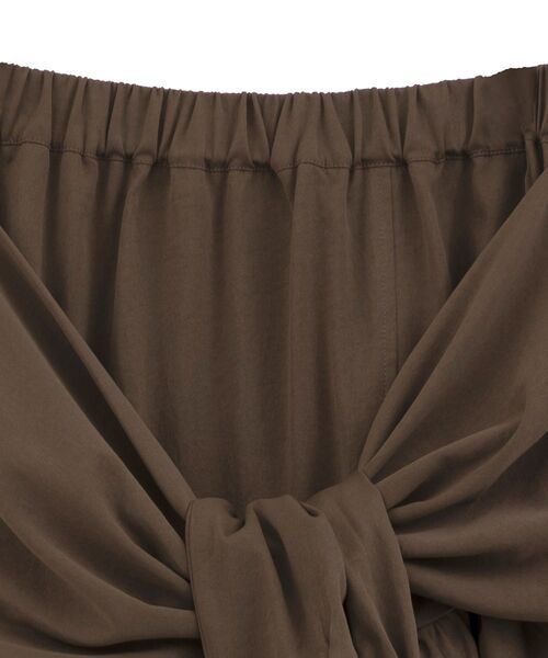 ELENCARE DUE（エレンカーレデュエ）の「・ELENCARE DUE 袖付デザインスカート（スカート・レディース・ブラック/ベージュ/ブラウン・FREE）」の17枚目の写真