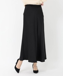 ラスターサテン_サテンナロースカート