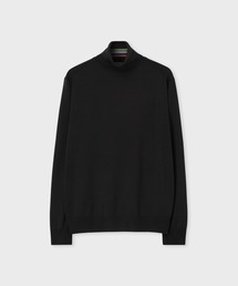 新品未使用 Paul Smith コレクション タートルネックセーター Lサイズ Paul Smith】タートルネックニット シグネチャーストライプ