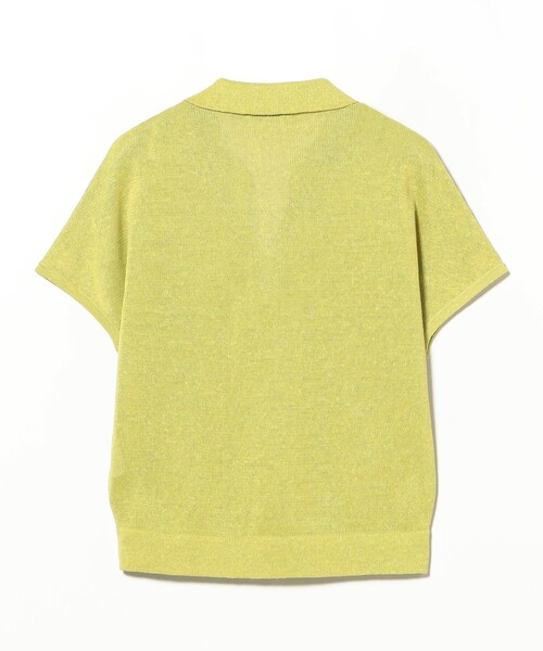 SLOANE(スローン)の「SLOANE / 10ゲージ スキッパー ハーフスリーブ ニット(ニット/セーター・レディース・イエロー/ブラック・2)」の10枚目の写真