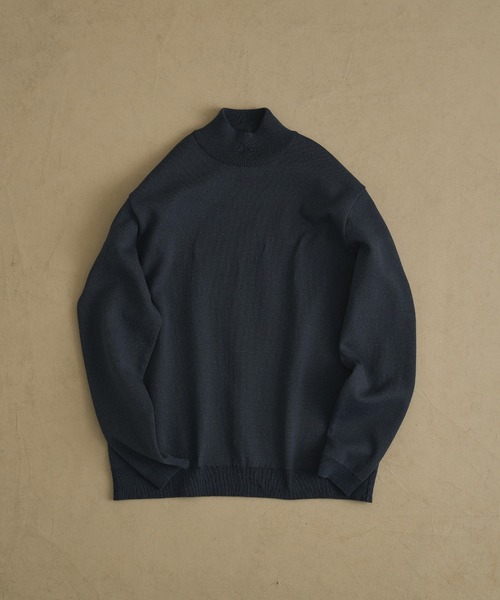 セール】(WEB限定商品）バウンドウールハイネックニット/モックネック